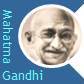 Mahatma Gandhi: An eye for an eye only ends up making the whole world blind.
