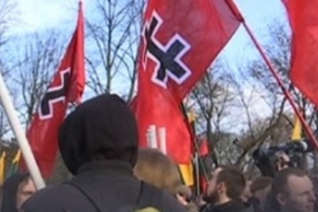 Fascist meeting in Baltic States
