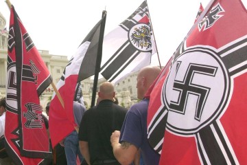 Fascist parade in USA