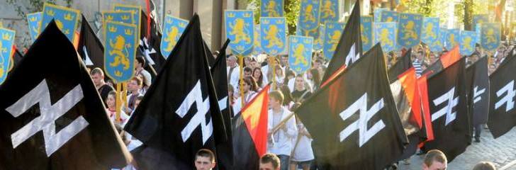 Fascist parades in Ukraine nazi